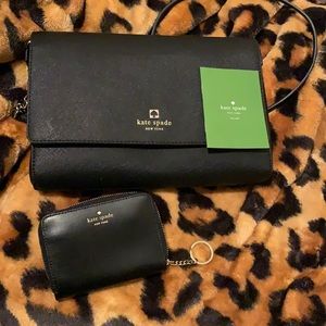 Cute Kate spade crossbody bag & wallet